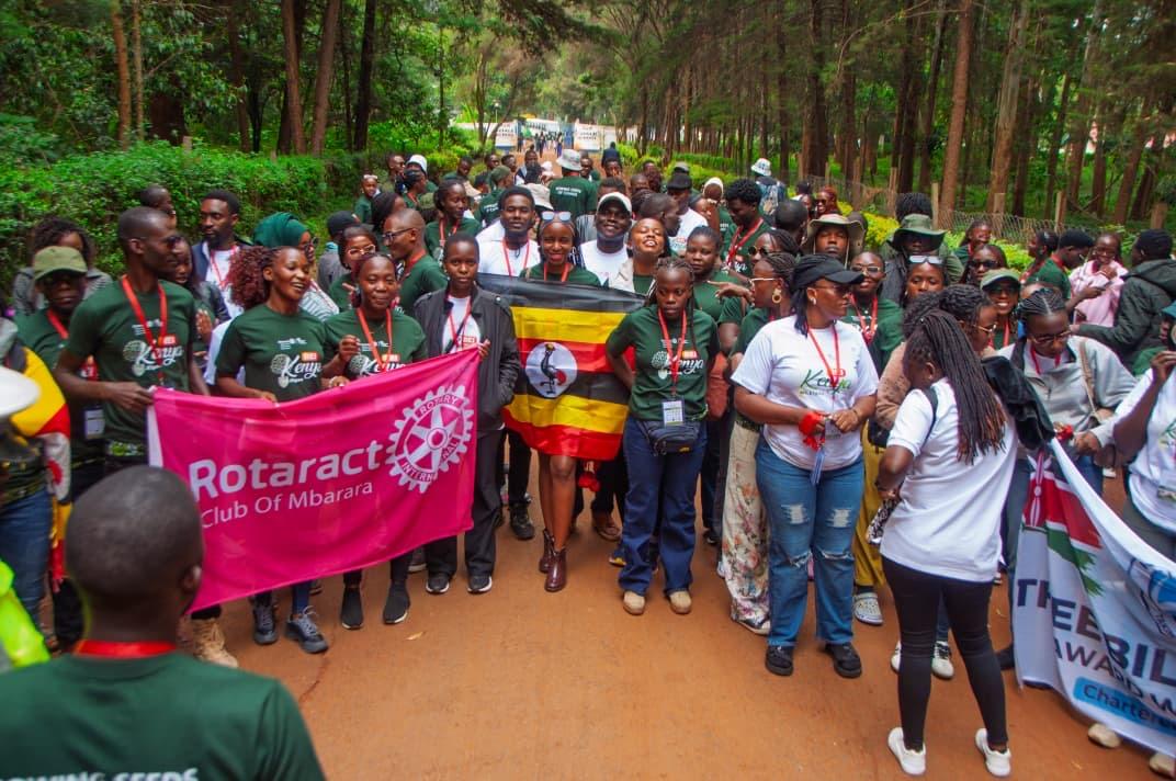 Rac Kigo Sven Lakes Golf Participates in the Rotaract Earth Initiative Kenya
